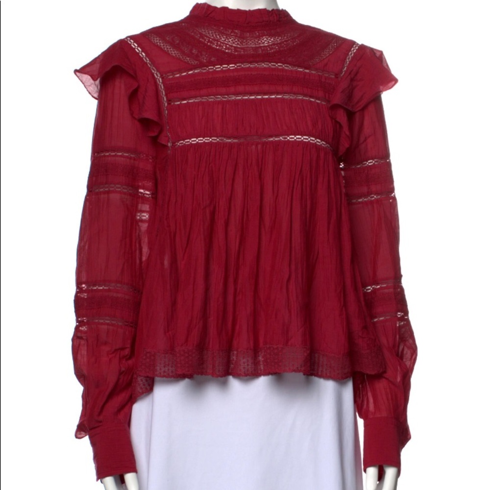 Isabel marant viviana blouse 34